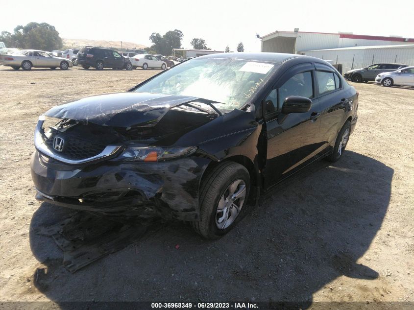 2015 HONDA CIVIC LX - 2HGFB2F52FH564645
