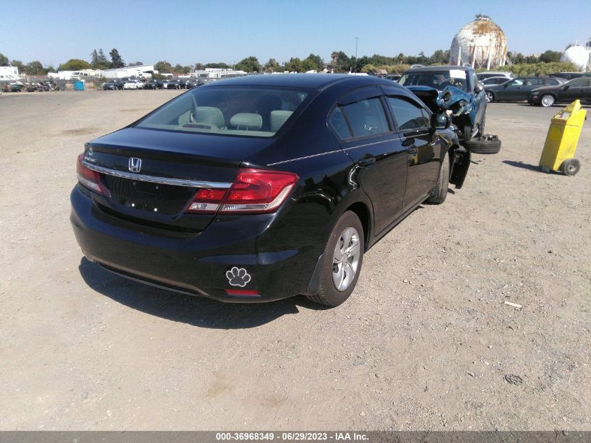 2015 HONDA CIVIC LX - 2HGFB2F52FH564645