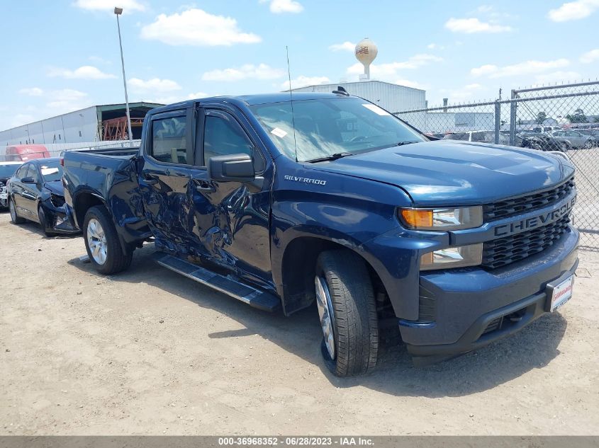 2021 CHEVROLET SILVERADO 1500 CUSTOM - 1GCPWBEHXMZ152926