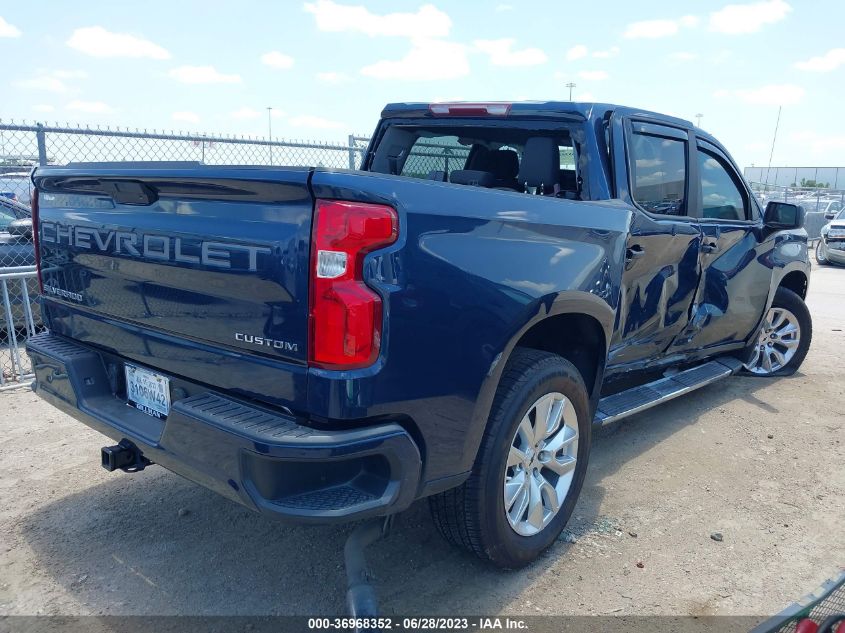 2021 CHEVROLET SILVERADO 1500 CUSTOM - 1GCPWBEHXMZ152926