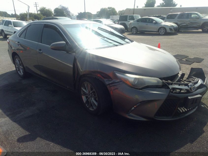 2016 TOYOTA CAMRY XLE/SE/LE/XSE - 4T1BF1FK1GU203161