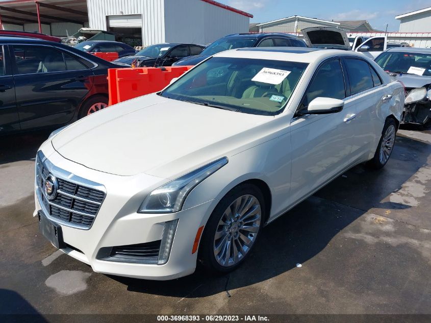 2014 CADILLAC CTS SEDAN LUXURY RWD - 1G6AR5S33E0166845
