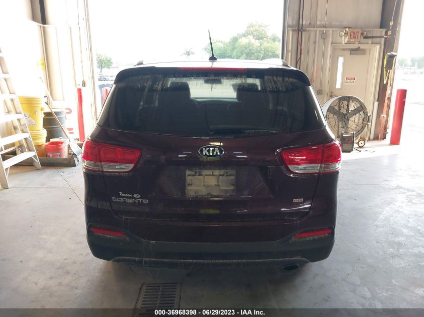 2016 KIA SORENTO LX - 5XYPG4A33GG128201