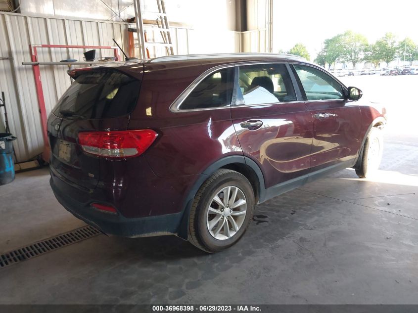 2016 KIA SORENTO LX - 5XYPG4A33GG128201