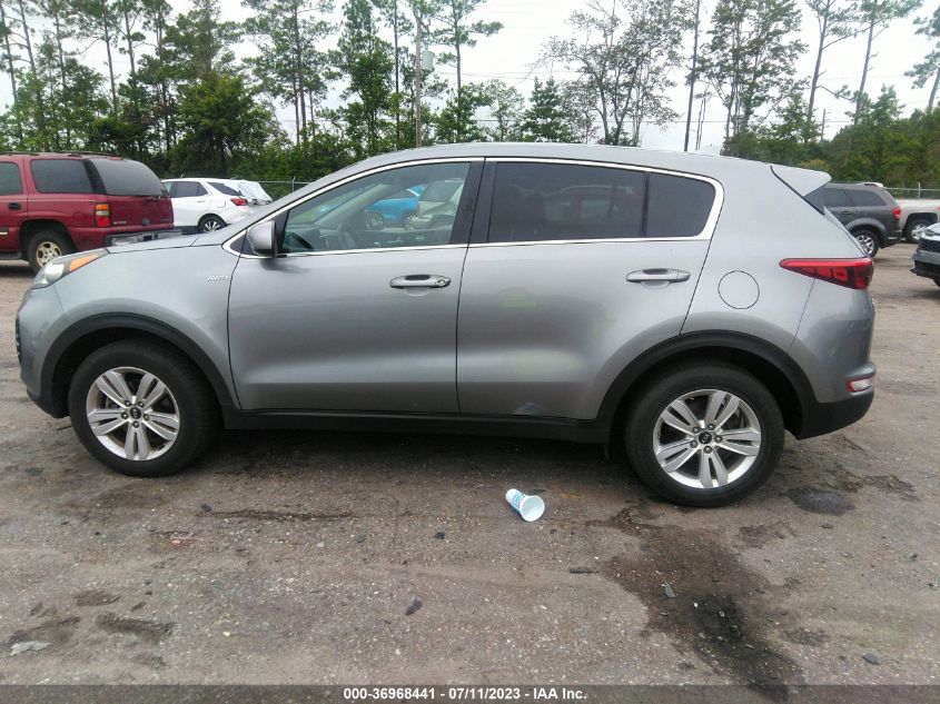 2019 KIA SPORTAGE LX - KNDPMCAC2K7592377