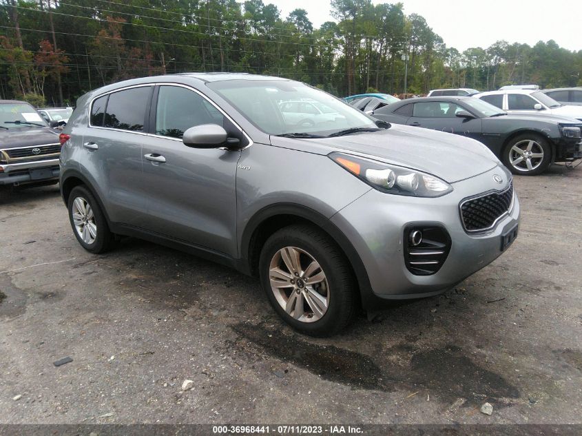 2019 KIA SPORTAGE LX - KNDPMCAC2K7592377