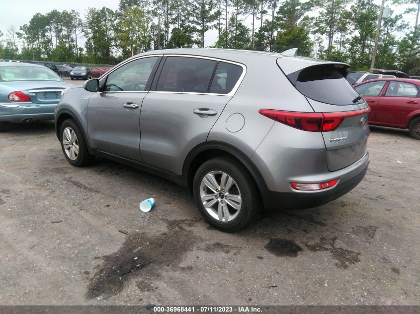 2019 KIA SPORTAGE LX - KNDPMCAC2K7592377