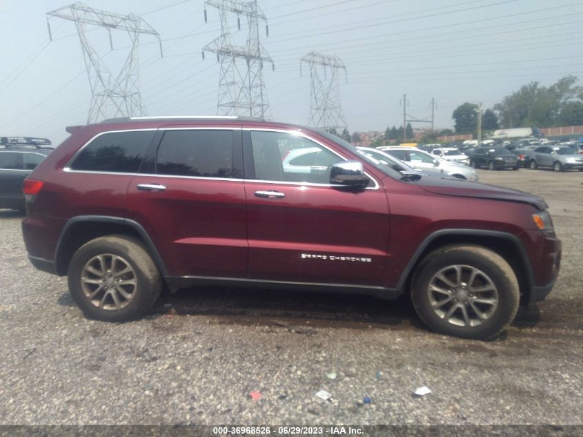 2016 JEEP GRAND CHEROKEE LIMITED - 1C4RJFBG8GC491573