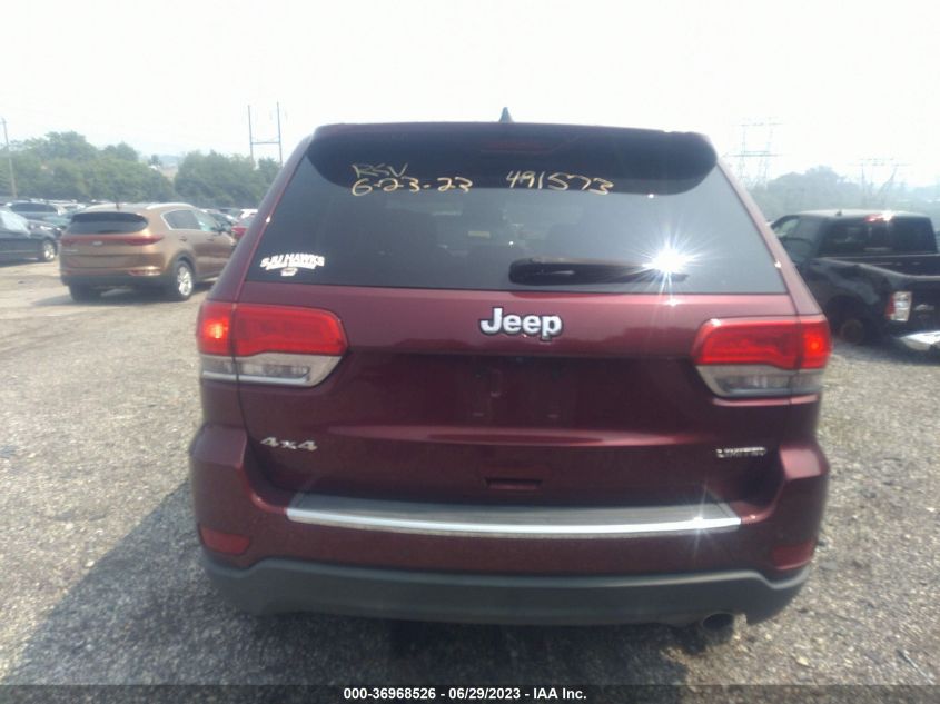 2016 JEEP GRAND CHEROKEE LIMITED - 1C4RJFBG8GC491573