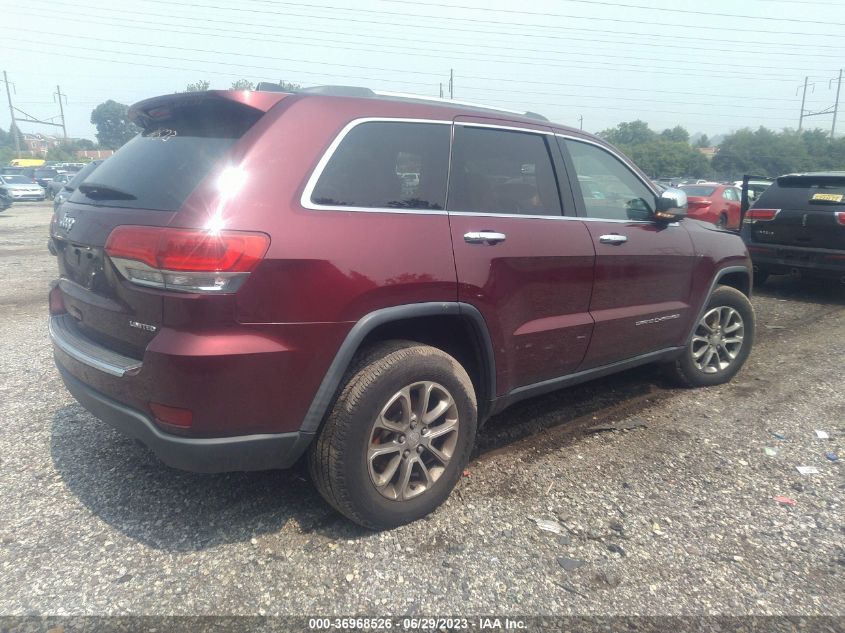 2016 JEEP GRAND CHEROKEE LIMITED - 1C4RJFBG8GC491573