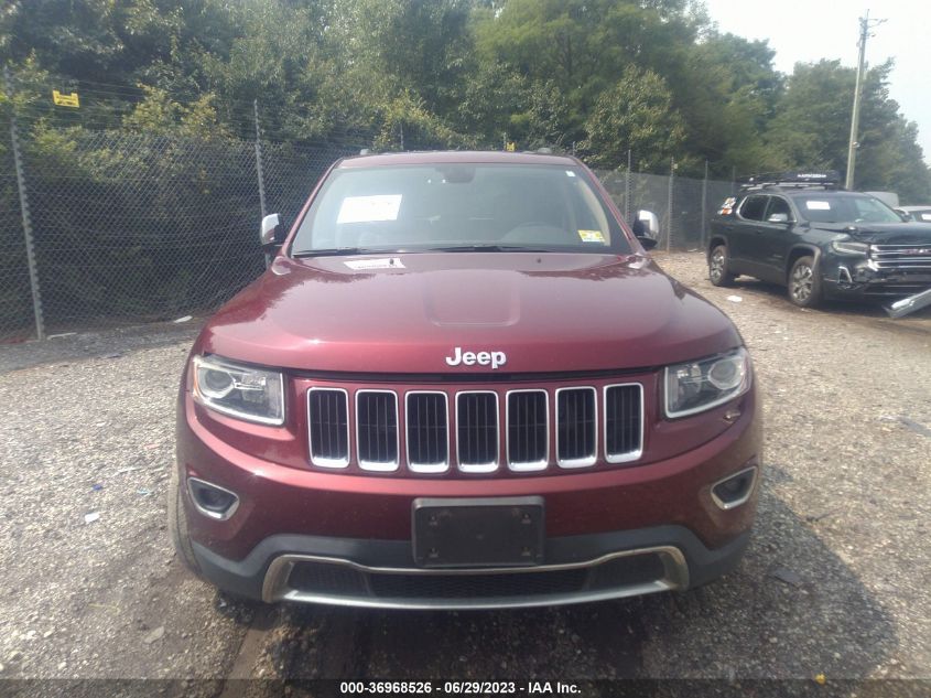 2016 JEEP GRAND CHEROKEE LIMITED - 1C4RJFBG8GC491573