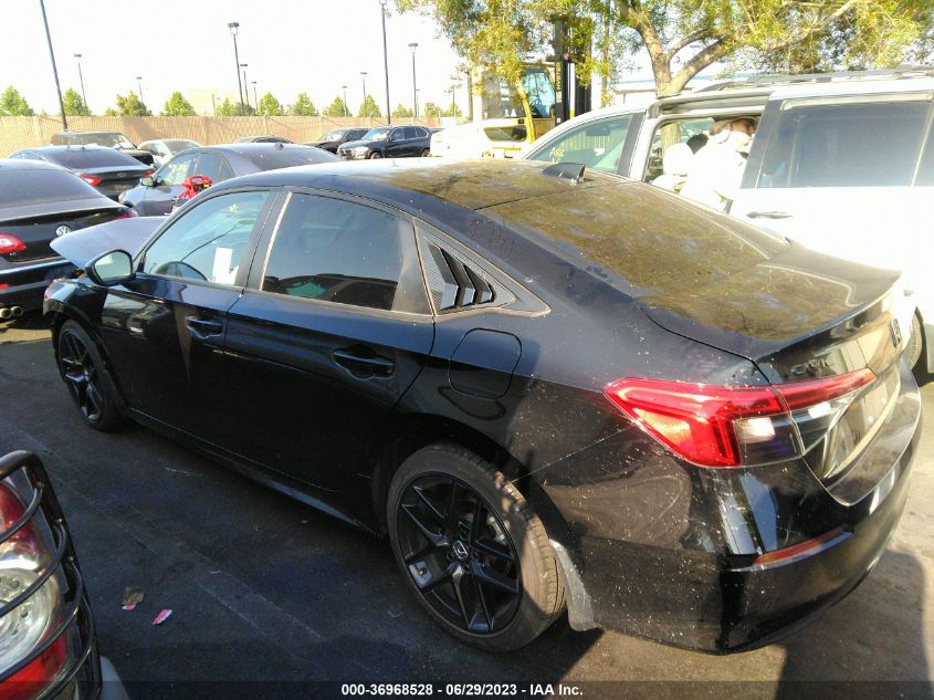 2022 HONDA CIVIC SEDAN SPORT - 2HGFE2F51NH500151