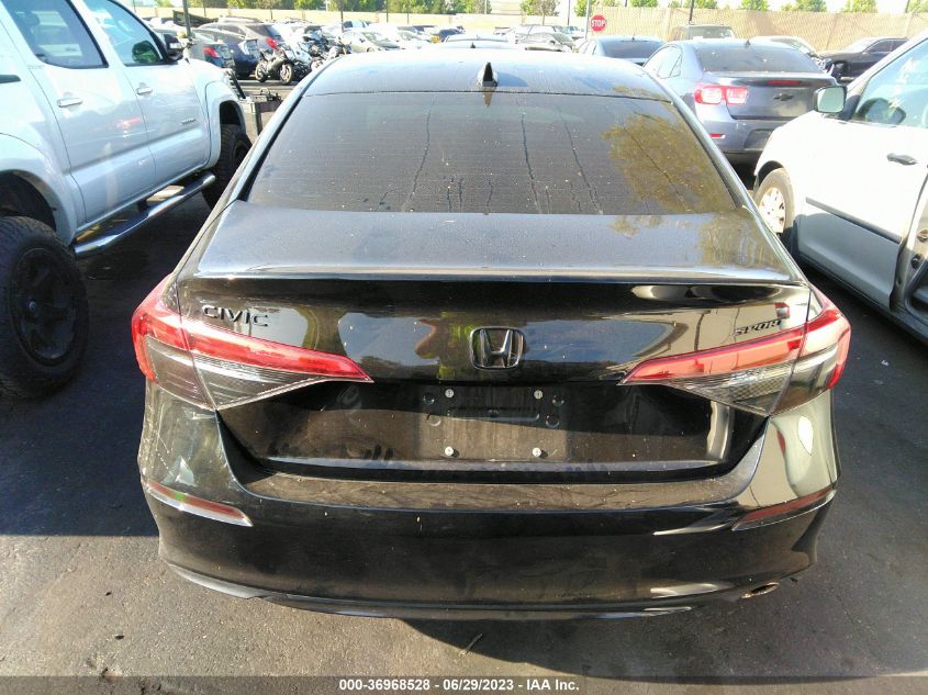 2022 HONDA CIVIC SEDAN SPORT - 2HGFE2F51NH500151