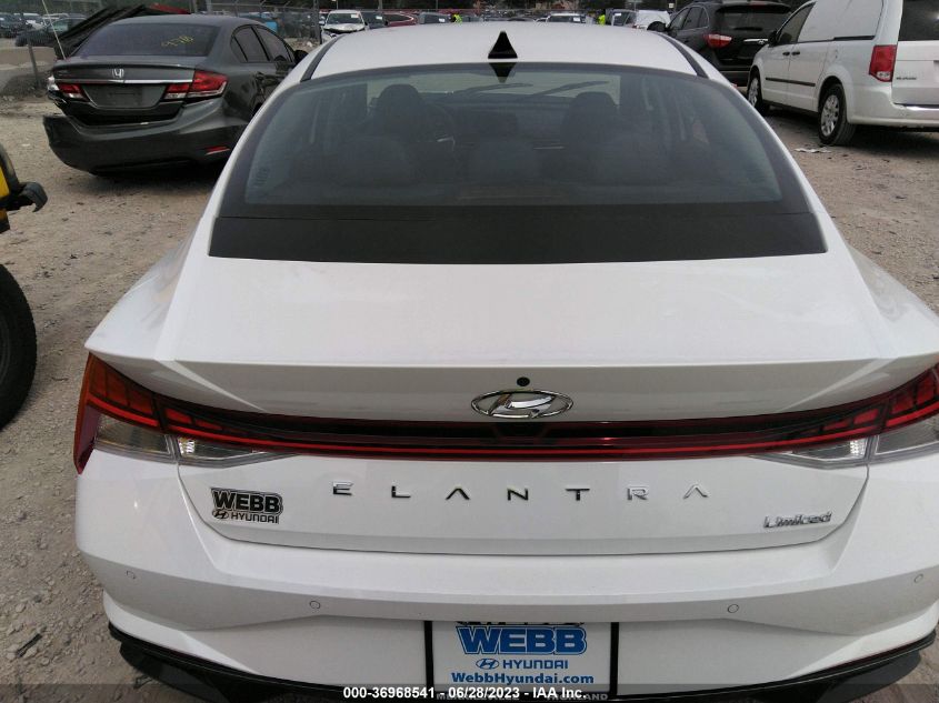 2023 HYUNDAI ELANTRA LIMITED - 5NPLP4AG9PH114832