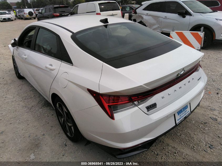 2023 HYUNDAI ELANTRA LIMITED - 5NPLP4AG9PH114832