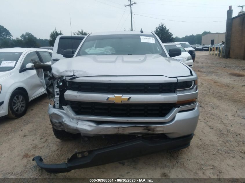 2018 CHEVROLET SILVERADO 1500 CUSTOM - 3GCPCPECXJG383699