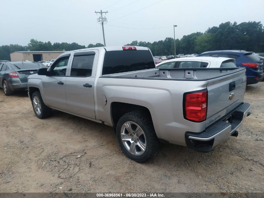 2018 CHEVROLET SILVERADO 1500 CUSTOM - 3GCPCPECXJG383699
