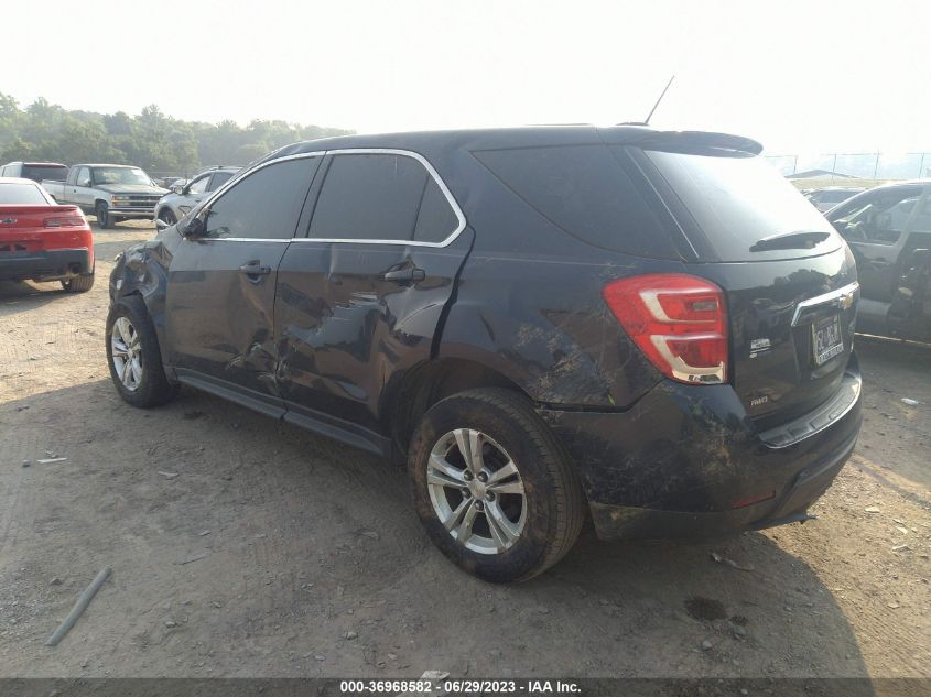 2016 CHEVROLET EQUINOX LS - 2GNFLEEK8G6203199