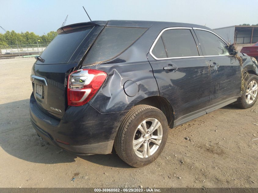 2016 CHEVROLET EQUINOX LS - 2GNFLEEK8G6203199