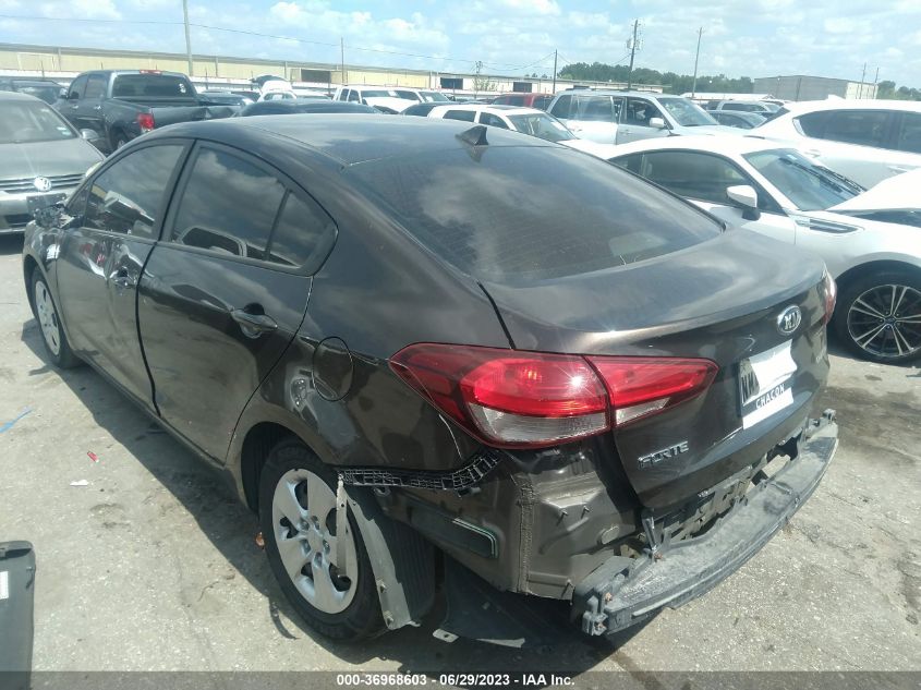 2017 KIA FORTE LX - 3KPFK4A79HE103668