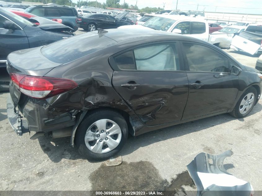 2017 KIA FORTE LX - 3KPFK4A79HE103668