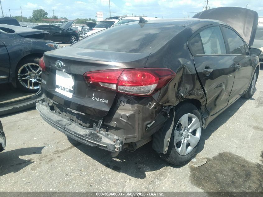 2017 KIA FORTE LX - 3KPFK4A79HE103668