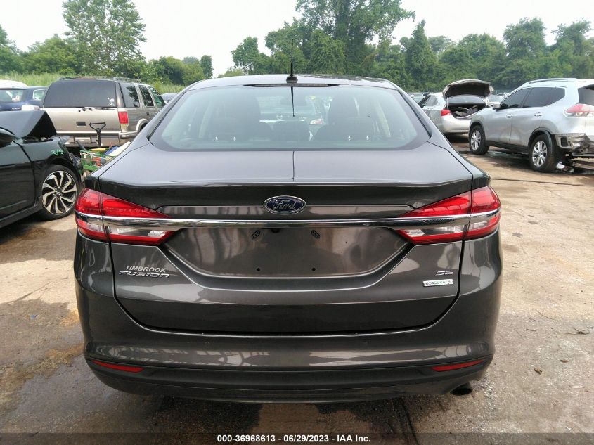 2018 FORD FUSION SE - 3FA6P0HD0JR230481