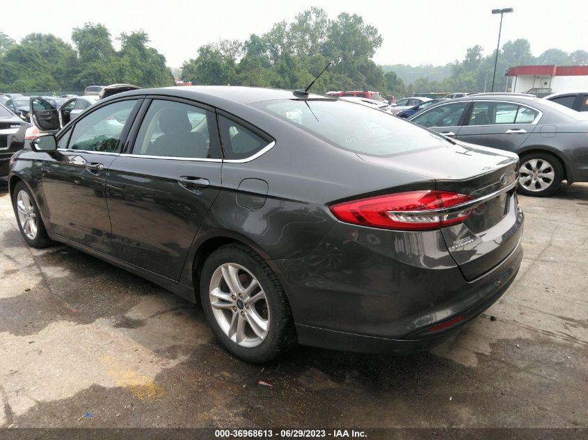 2018 FORD FUSION SE - 3FA6P0HD0JR230481