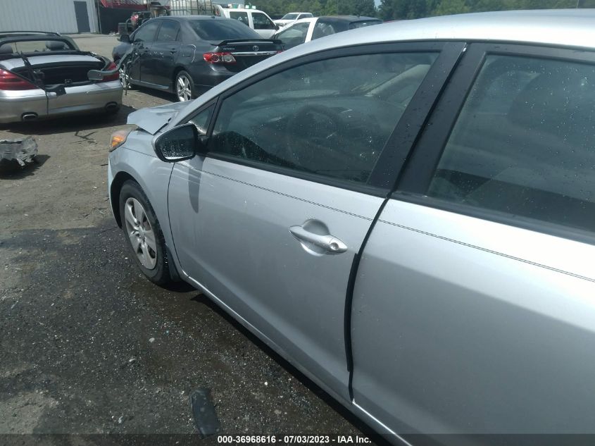 2016 KIA FORTE LX - KNAFK4A60G5459098