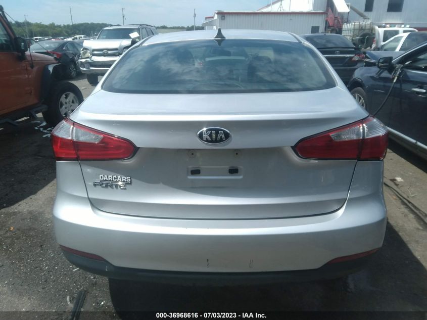 2016 KIA FORTE LX - KNAFK4A60G5459098