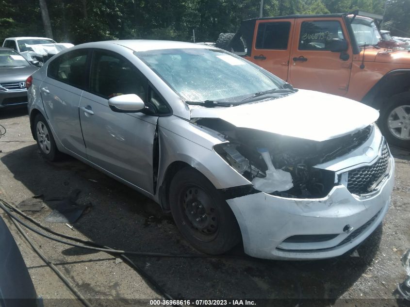 2016 KIA FORTE LX - KNAFK4A60G5459098