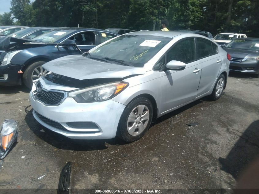 2016 KIA FORTE LX - KNAFK4A60G5459098