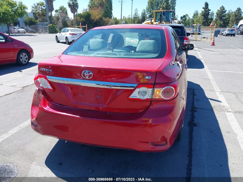 2013 TOYOTA COROLLA L/LE/S - 5YFBU4EE7DP086475