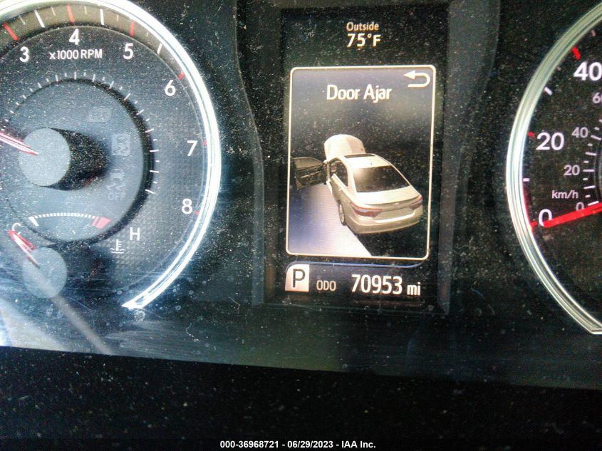 2016 TOYOTA CAMRY XLE/SE/LE/XSE - 4T1BF1FK1GU256037