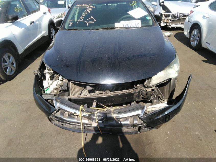 2016 TOYOTA CAMRY XLE/SE/LE/XSE - 4T1BF1FK1GU256037