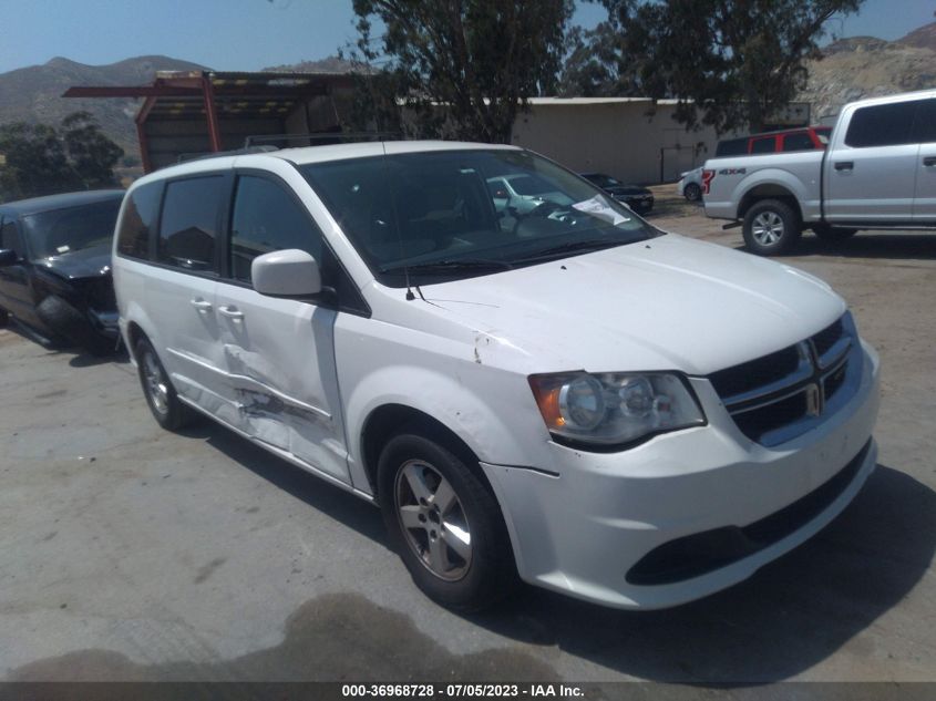 2013 DODGE GRAND CARAVAN SXT - 2C4RDGCG2DR651896