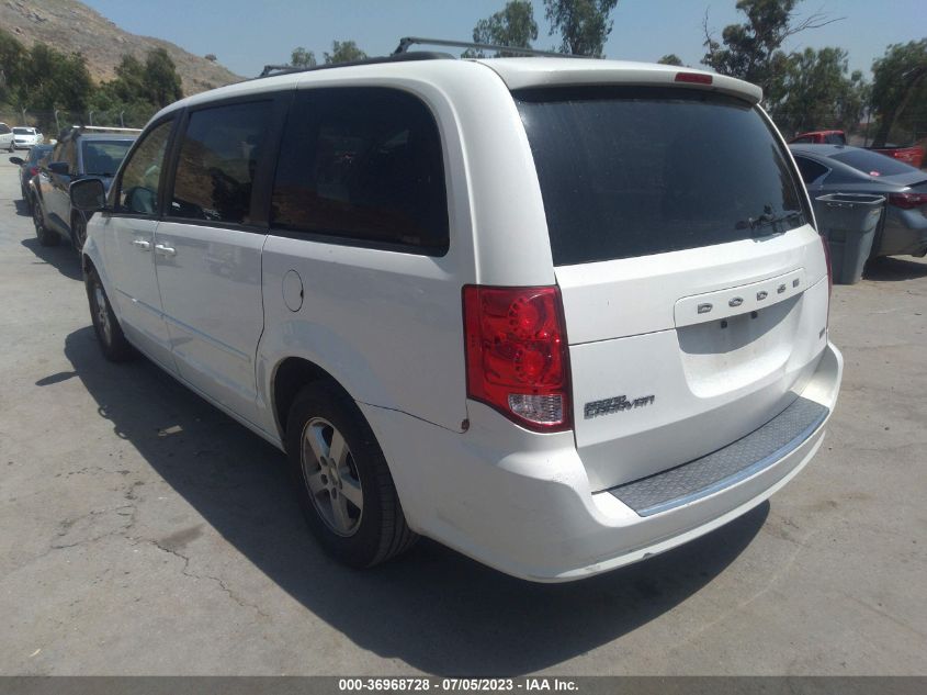 2013 DODGE GRAND CARAVAN SXT - 2C4RDGCG2DR651896