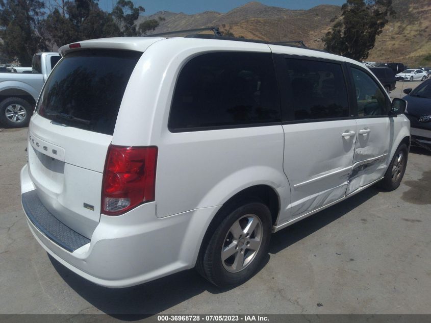2013 DODGE GRAND CARAVAN SXT - 2C4RDGCG2DR651896