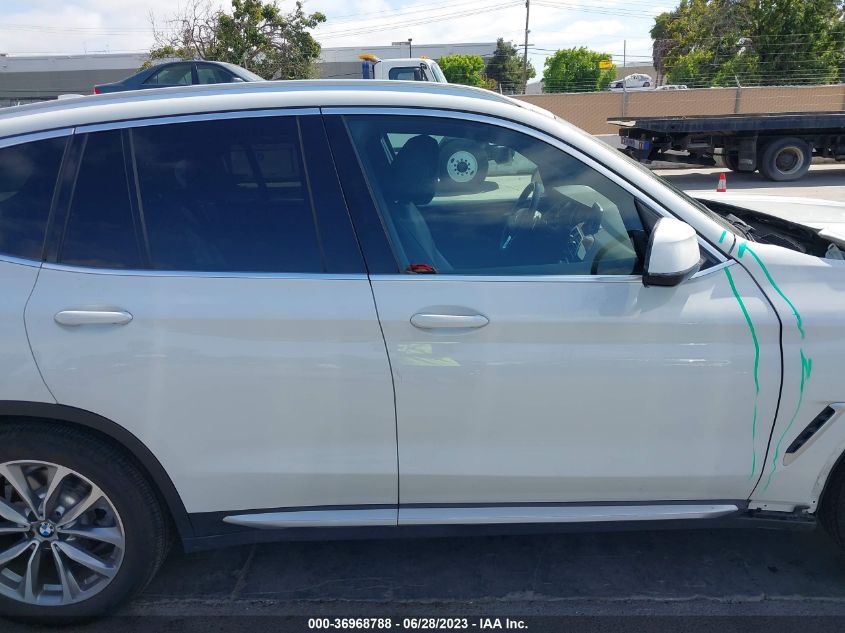 2019 BMW X3 XDRIVE30I - 5UXTR9C51KLR08326