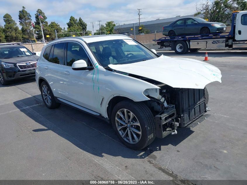 2019 BMW X3 XDRIVE30I - 5UXTR9C51KLR08326