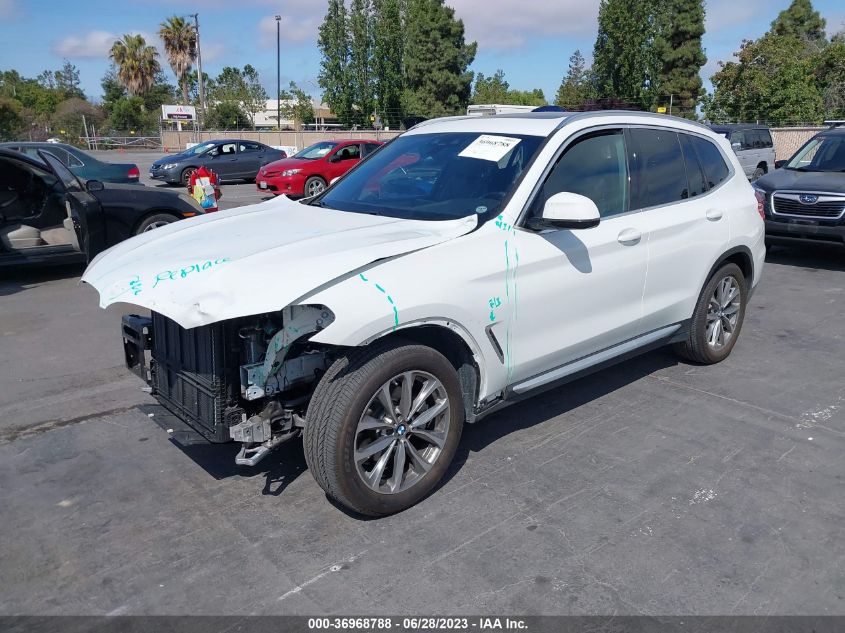 2019 BMW X3 XDRIVE30I - 5UXTR9C51KLR08326