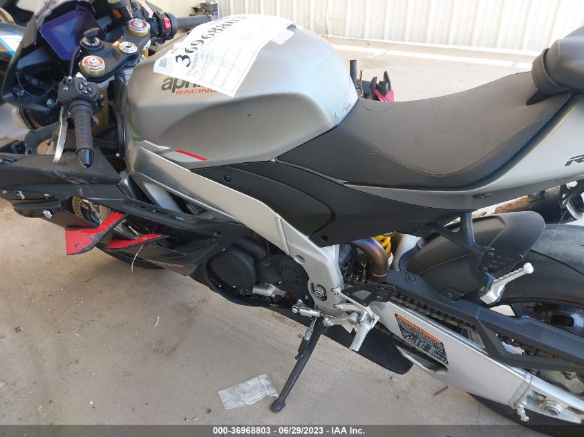 2022 APRILIA RSV4 1100 ZD4KYUA08NS000612