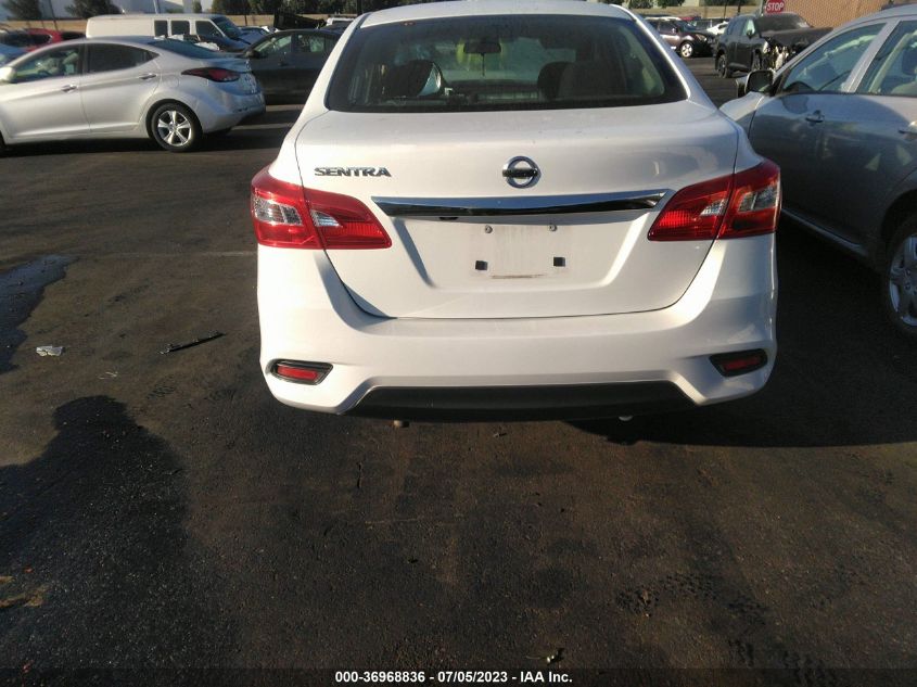 2019 NISSAN SENTRA S - 3N1AB7AP8KY244333