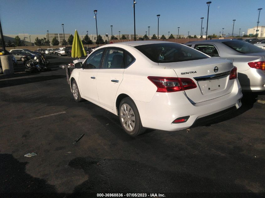 2019 NISSAN SENTRA S - 3N1AB7AP8KY244333