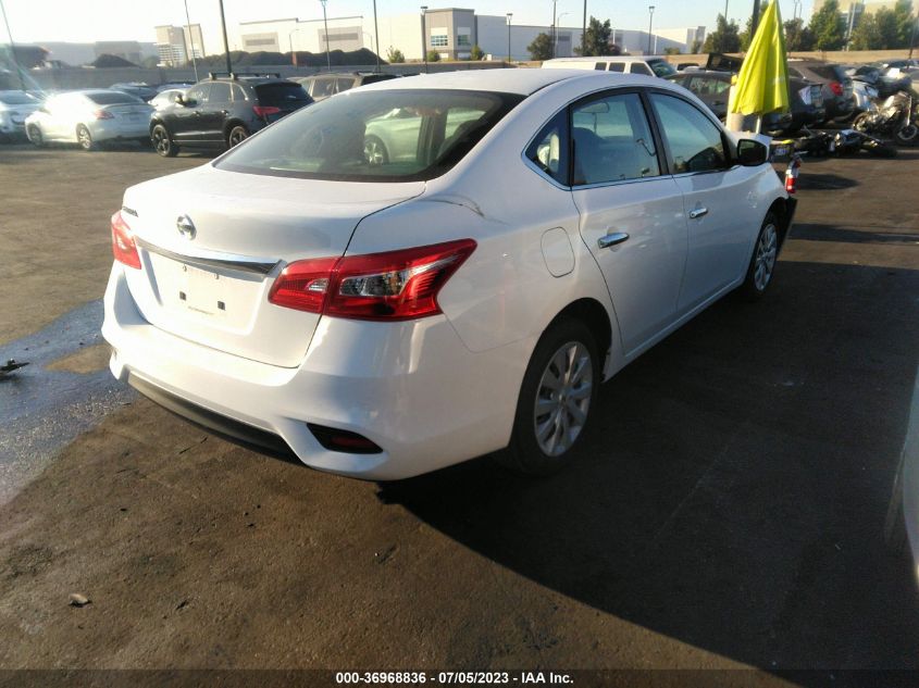 2019 NISSAN SENTRA S - 3N1AB7AP8KY244333