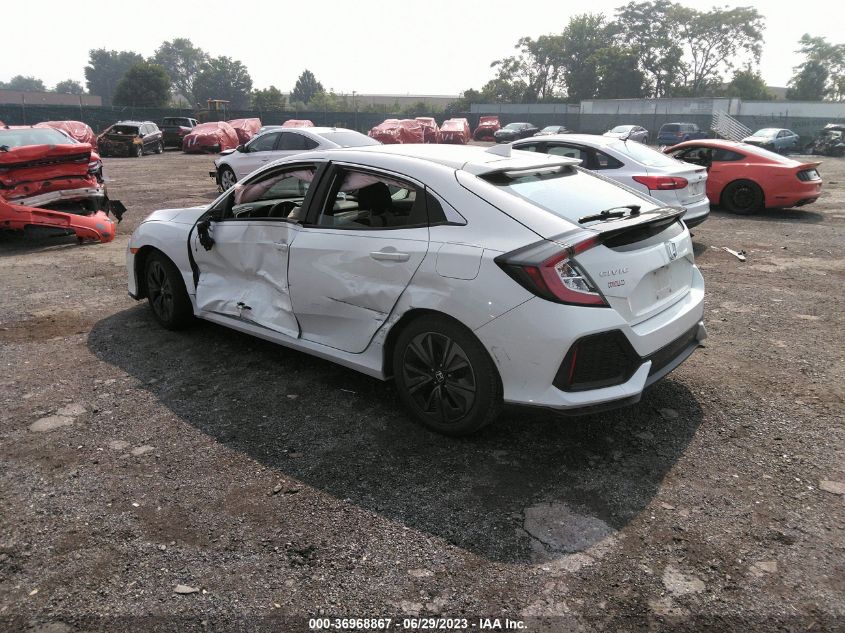2017 HONDA CIVIC HATCHBACK EX - SHHFK7H56HU416272