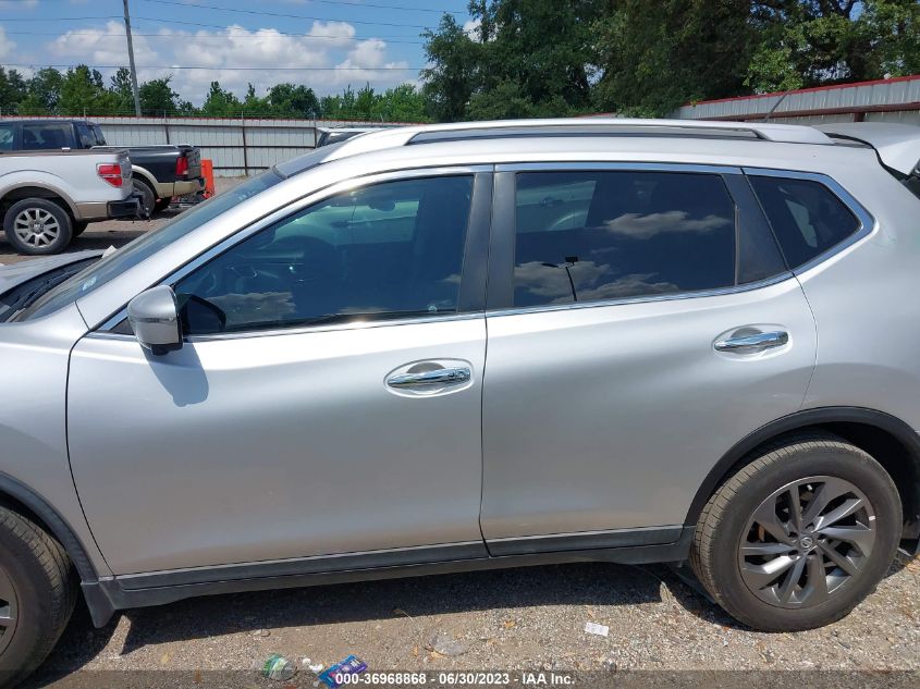 2016 NISSAN ROGUE SL - KNMAT2MT7GP714589