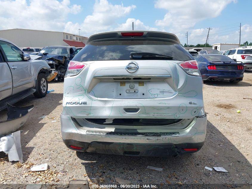 2016 NISSAN ROGUE SL - KNMAT2MT7GP714589