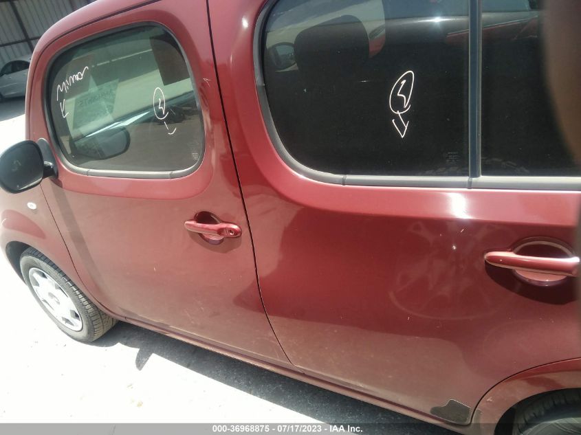 2013 NISSAN CUBE S JN8AZ2KR6DT300409