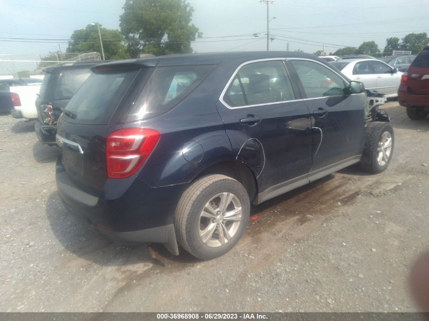 2017 CHEVROLET EQUINOX LS - 2GNALBEK0H1589530